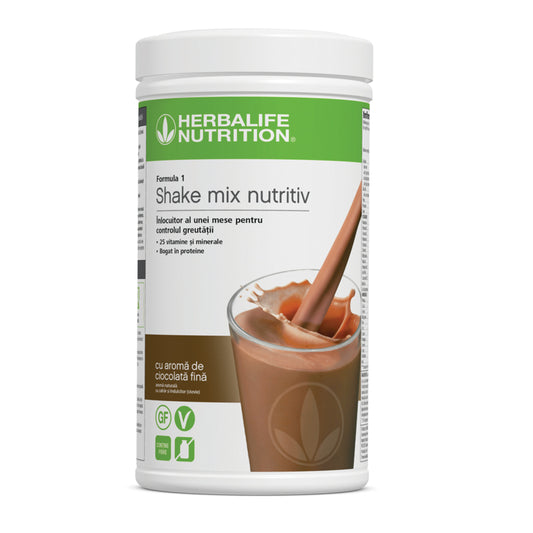 Shake-ul Formula 1 Ciocolată fină 550g