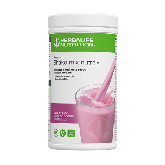 Shake-ul Formula 1 Fructe de pădure 550g