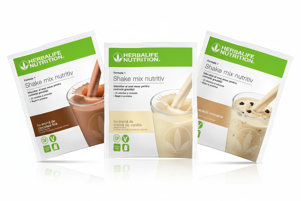 Formula 1 Shake bustine monodose - Cioccolato, Vaniglia e Cookie