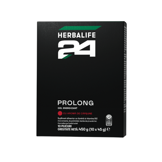 Herbalife24® Prolong Gel energizant Aromă de căpșune 450g NOU